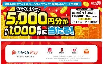キリン FIRE対象商品で「えらべるPay」が当たる!