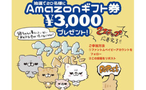 「Amazonギフト券 3000円」