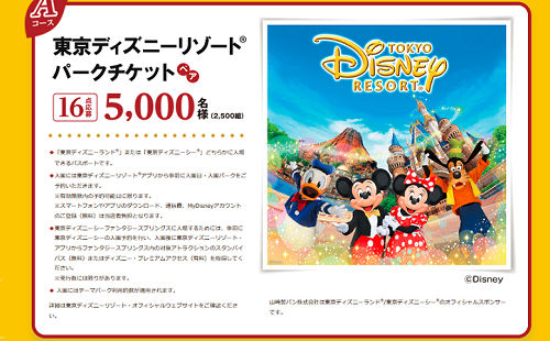 「東京ディズニーリゾートチケット」5,000名様！