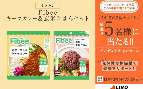 Fibee キーマカレー＆玄米ごはんセット