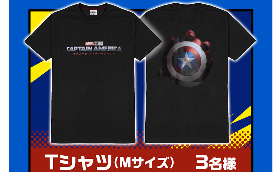 映画「キャプテン・アメリカ」の「Ｔシャツ」「ト－トバッグ」