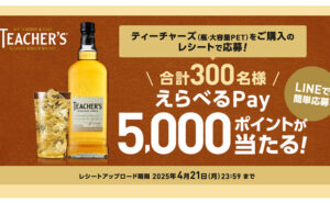 「えらべるPay 5,000ポイント」